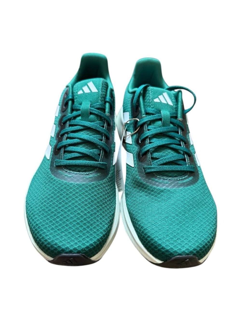 NEW Adidas Runfalcon 3.0 Collegiate Green White Black Size 9.5 Men’s CloudFoam - Picture 2 of 7